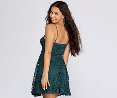All The Trimmings Crochet Dress