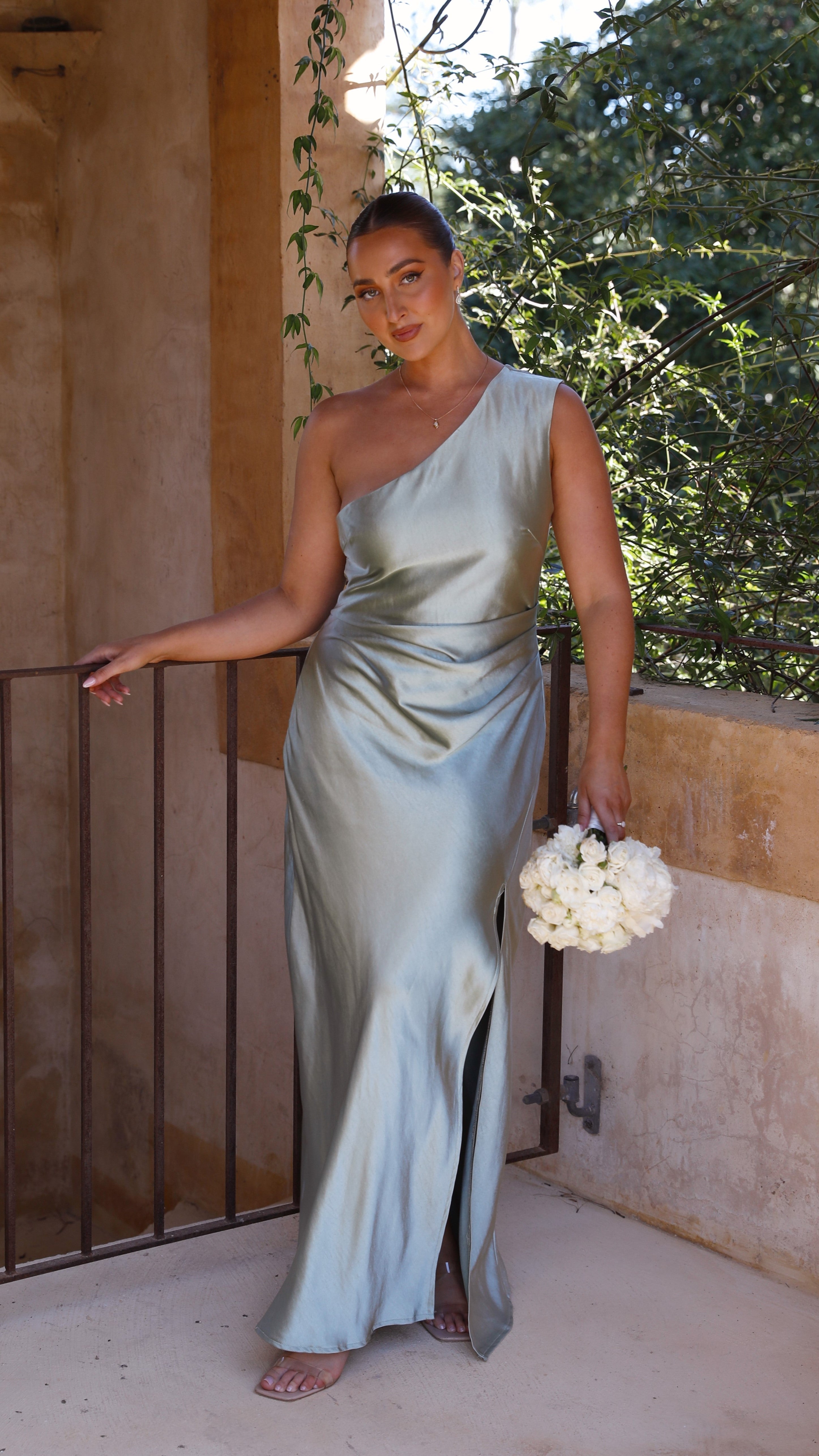 Victoria Maxi Dress - Sage