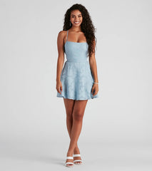 Zoey Sleeveless Chiffon Party Dress