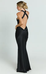 Runaway The Label - Chara Maxi Dress in Black
