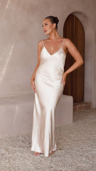 Gisella Maxi Dress - Champagne