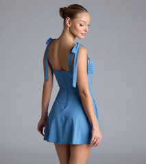 Sweeter Than Ever Corset Skater Dress