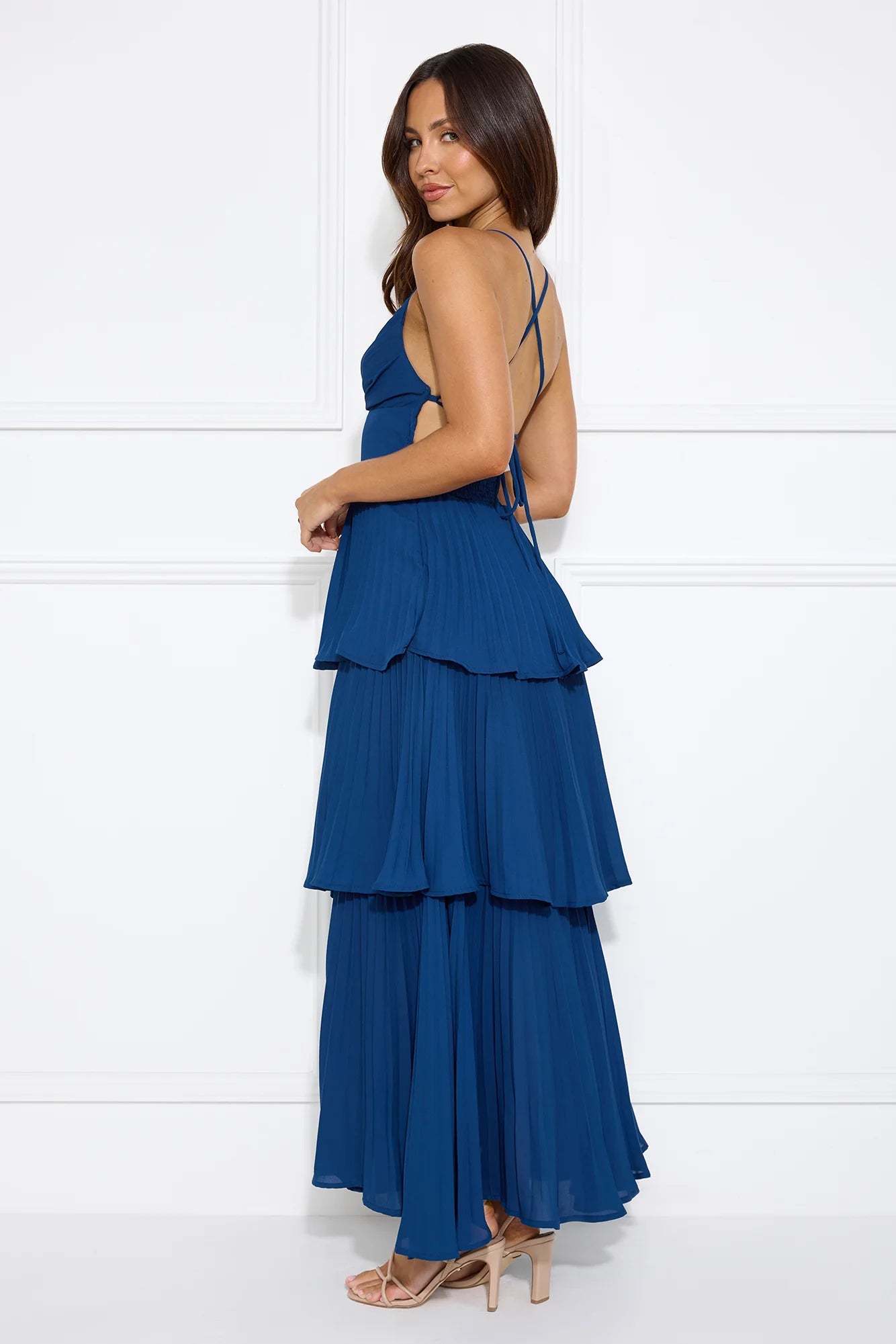 Fashionably Ever After Maxi Dress Navy