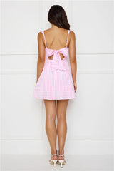Grape Escape Mini Dress Pink