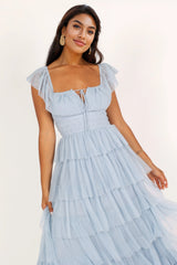 Belle Maxi Dress Blue
