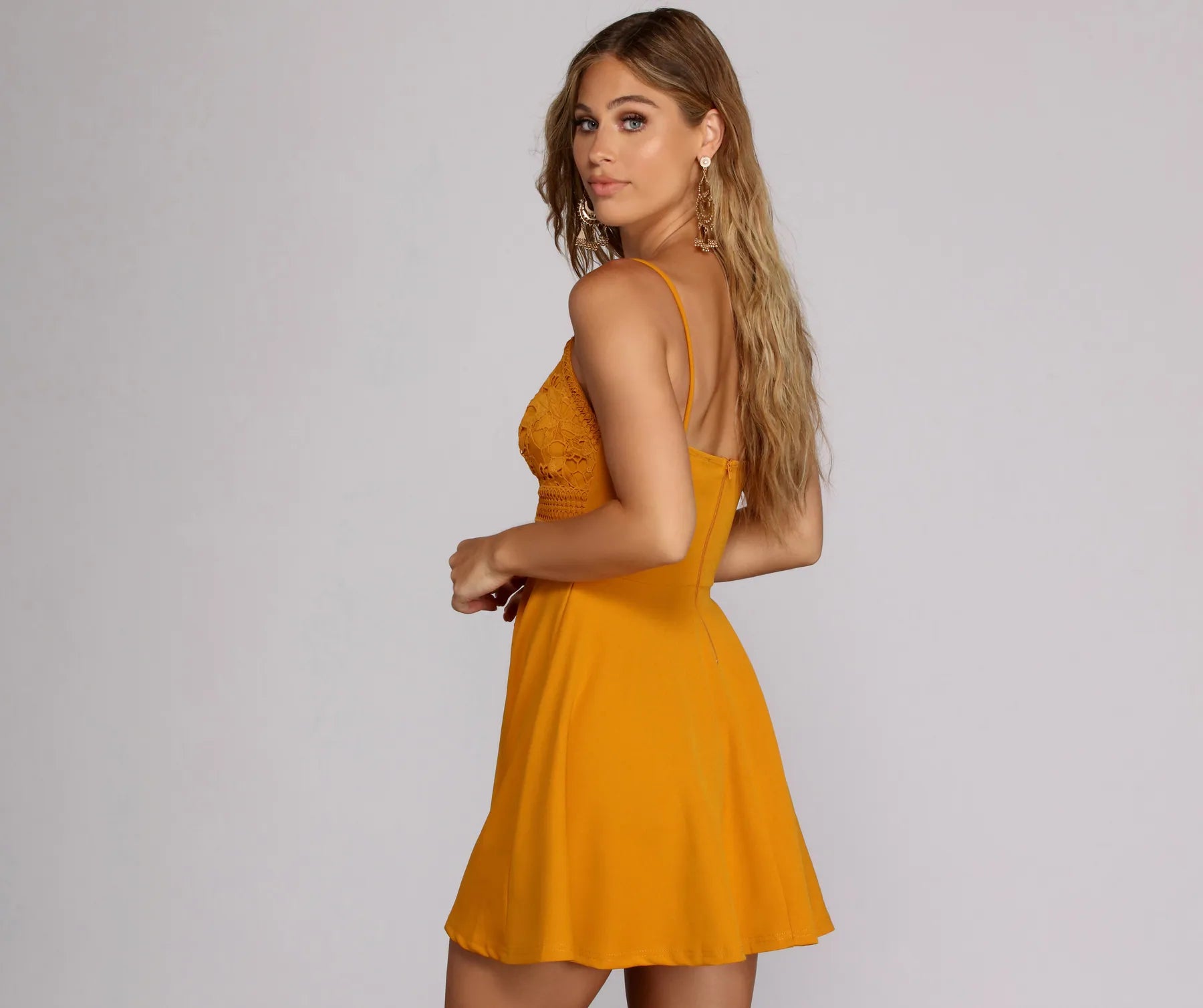 Flirty And Flowy Skater Dress