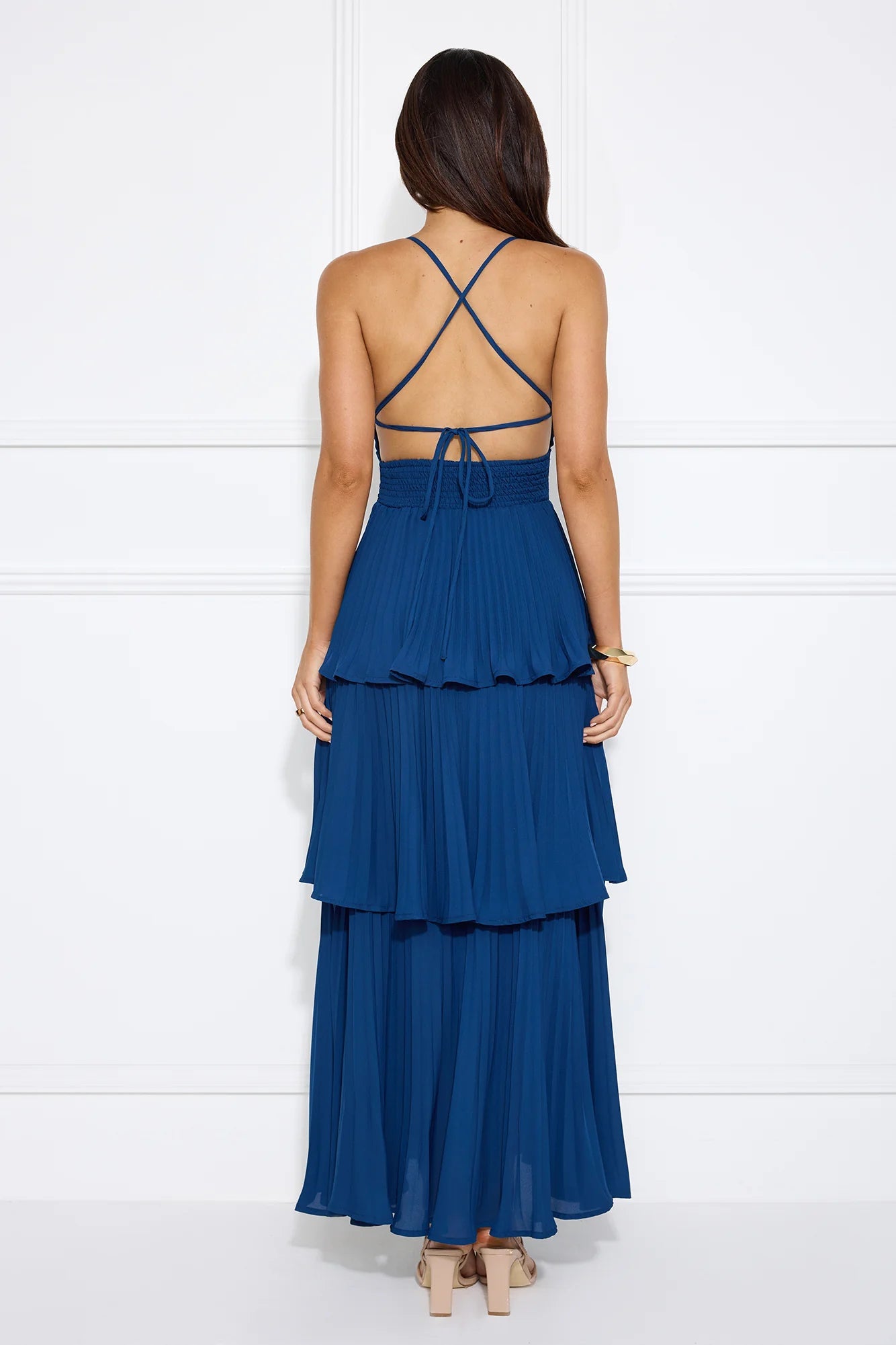 Fashionably Ever After Maxi Dress Navy