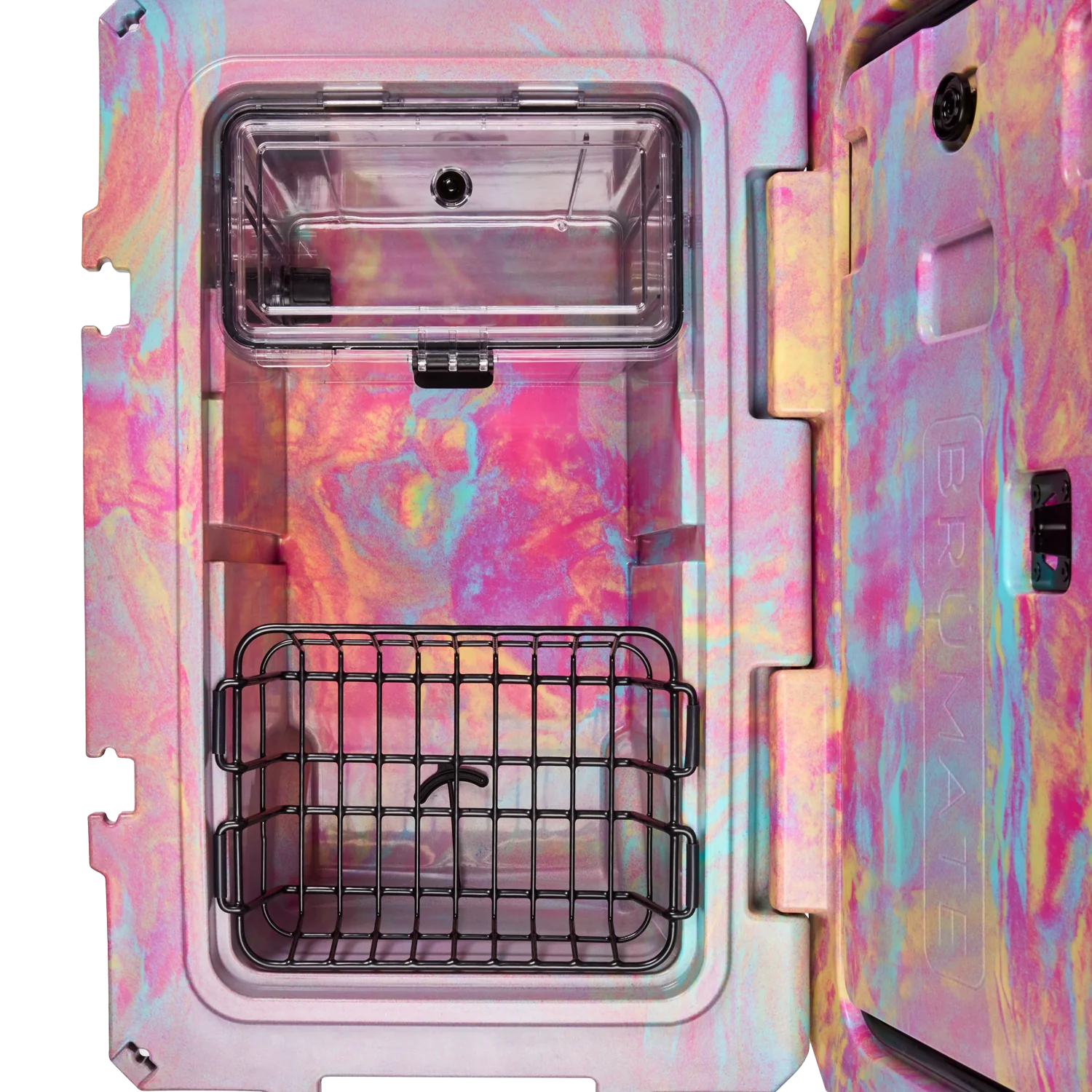 BrüTank 55-Quart Rolling Cooler  Rainbow Swirl