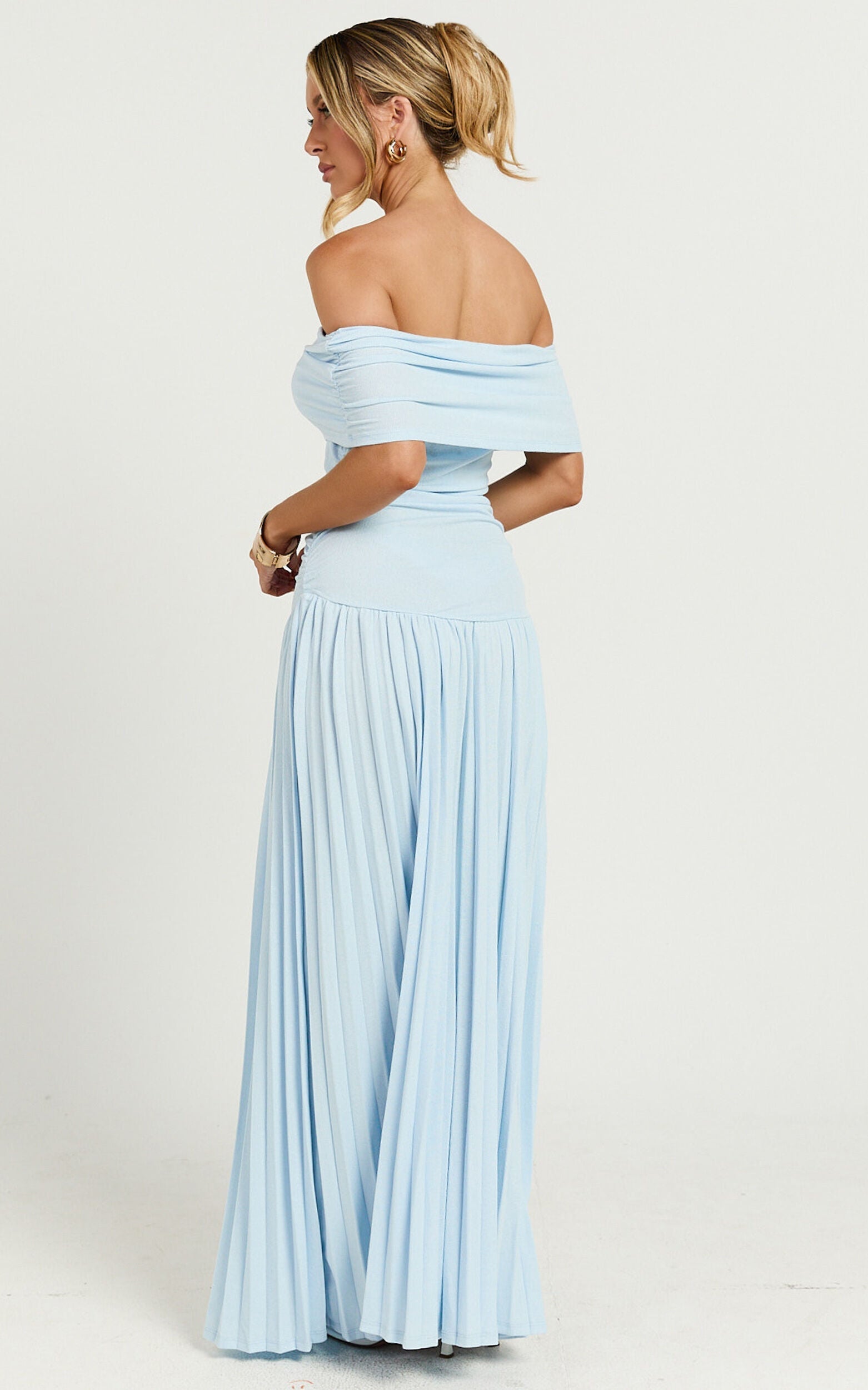 Lioness - Field of Dreams Maxi Dress in Soft Blue