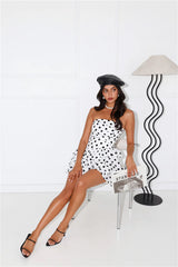 Couture Dreams Strapless Mini Dress White