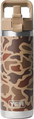 YETI 18 oz. Rambler Bottle with Color-Matched Straw Cap