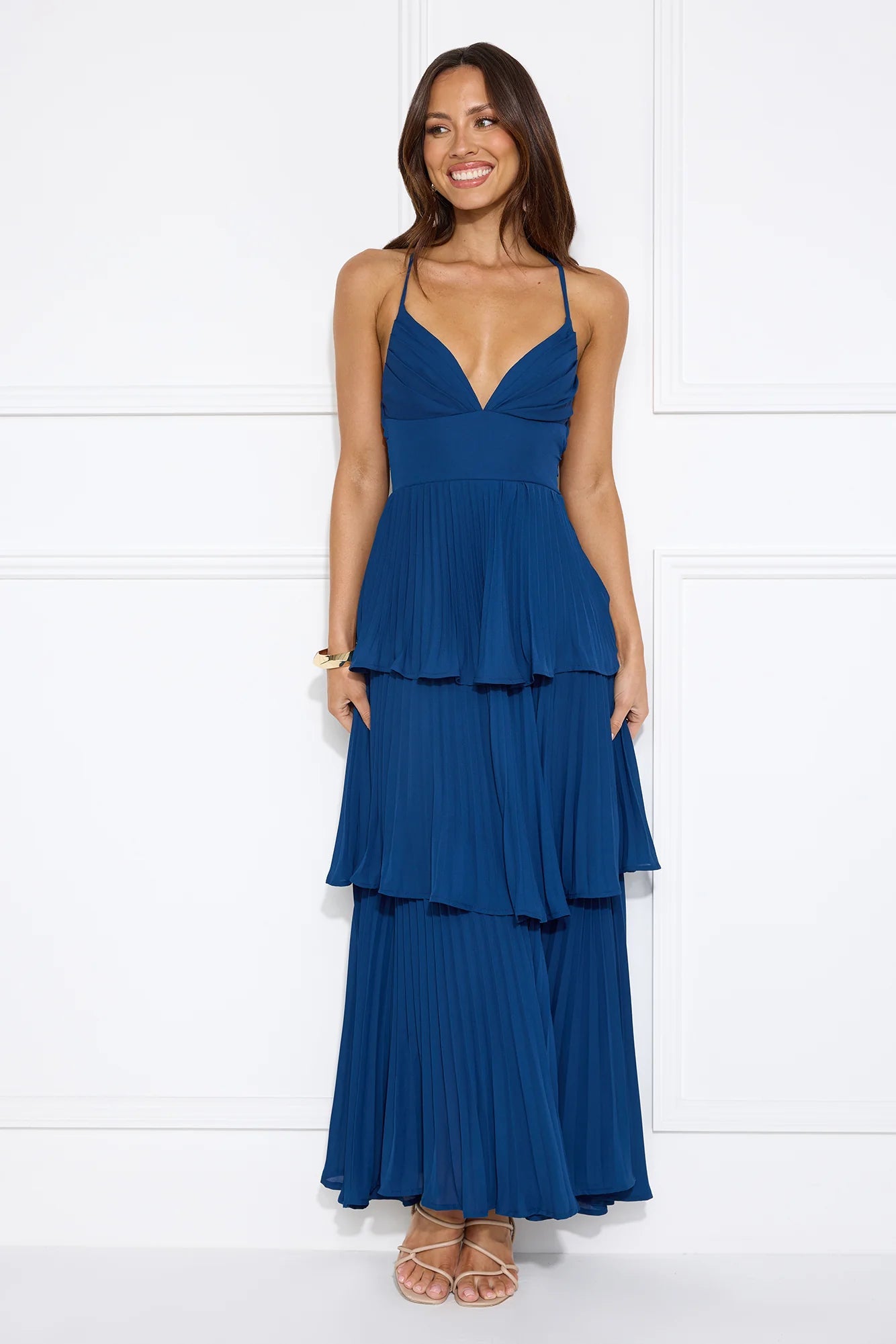 Fashionably Ever After Maxi Dress Navy